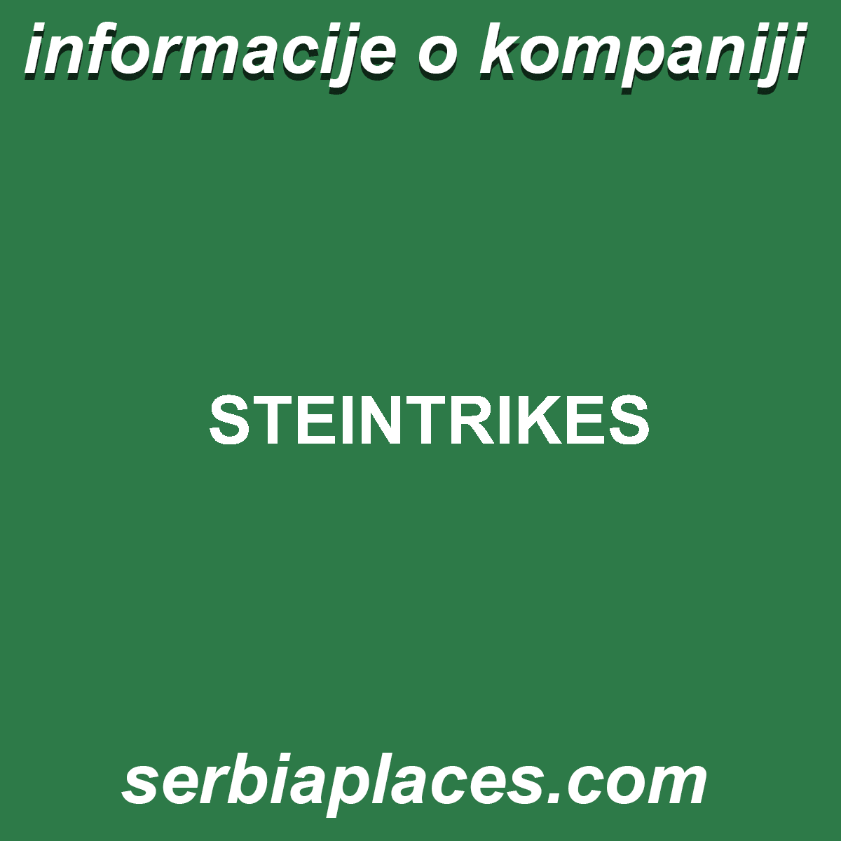 STEINTRIKES