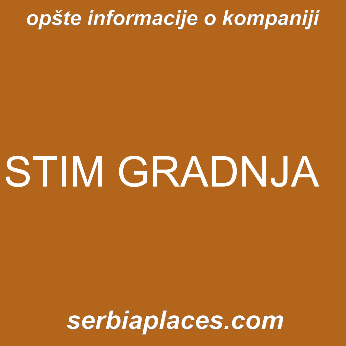 STIM GRADNJA