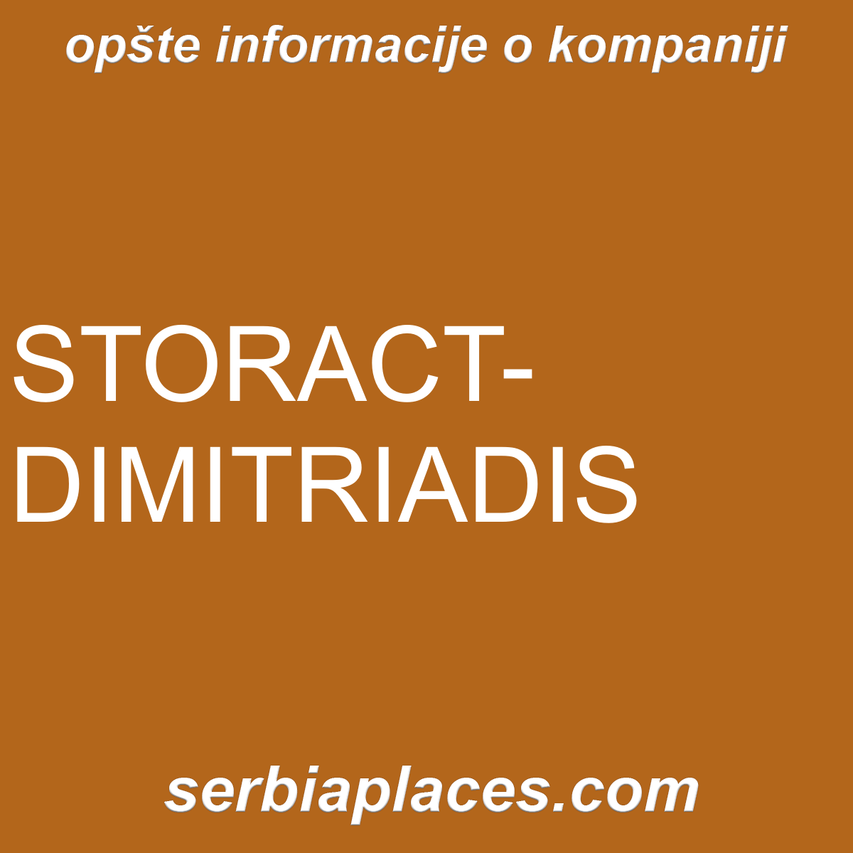 STORACT-DIMITRIADIS