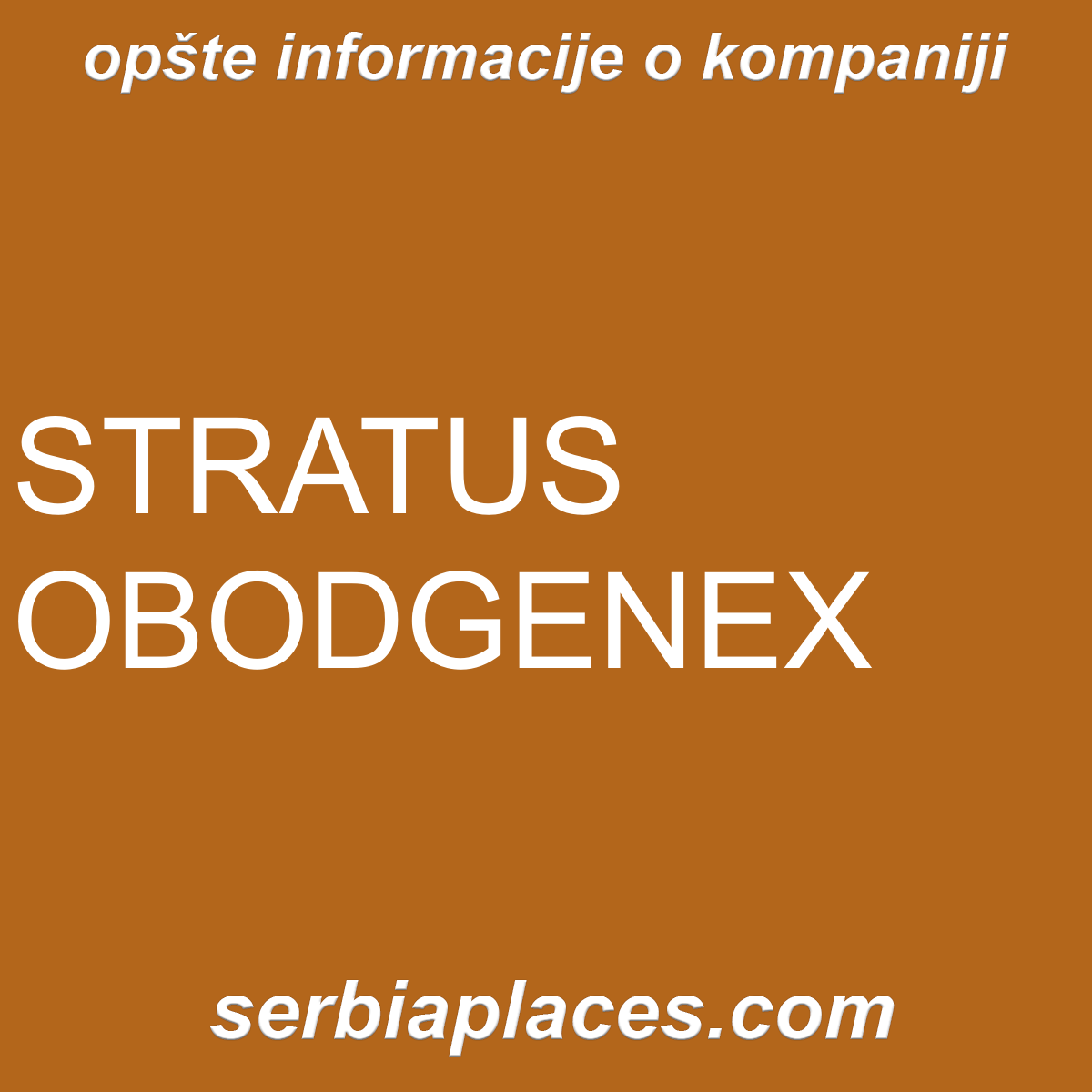 STRATUS OBODGENEX