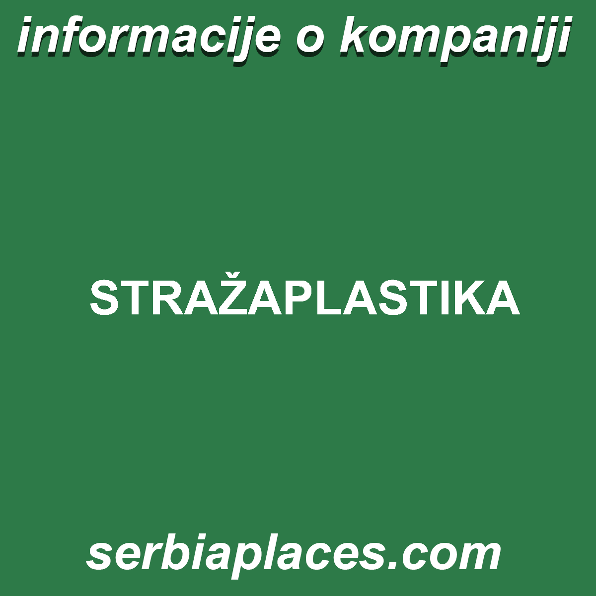 STRAŽAPLASTIKA