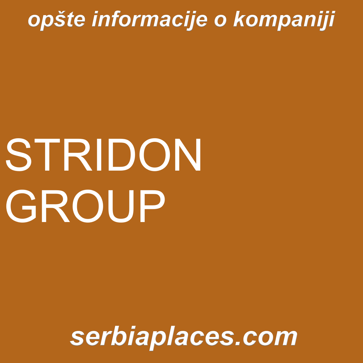 STRIDON GROUP