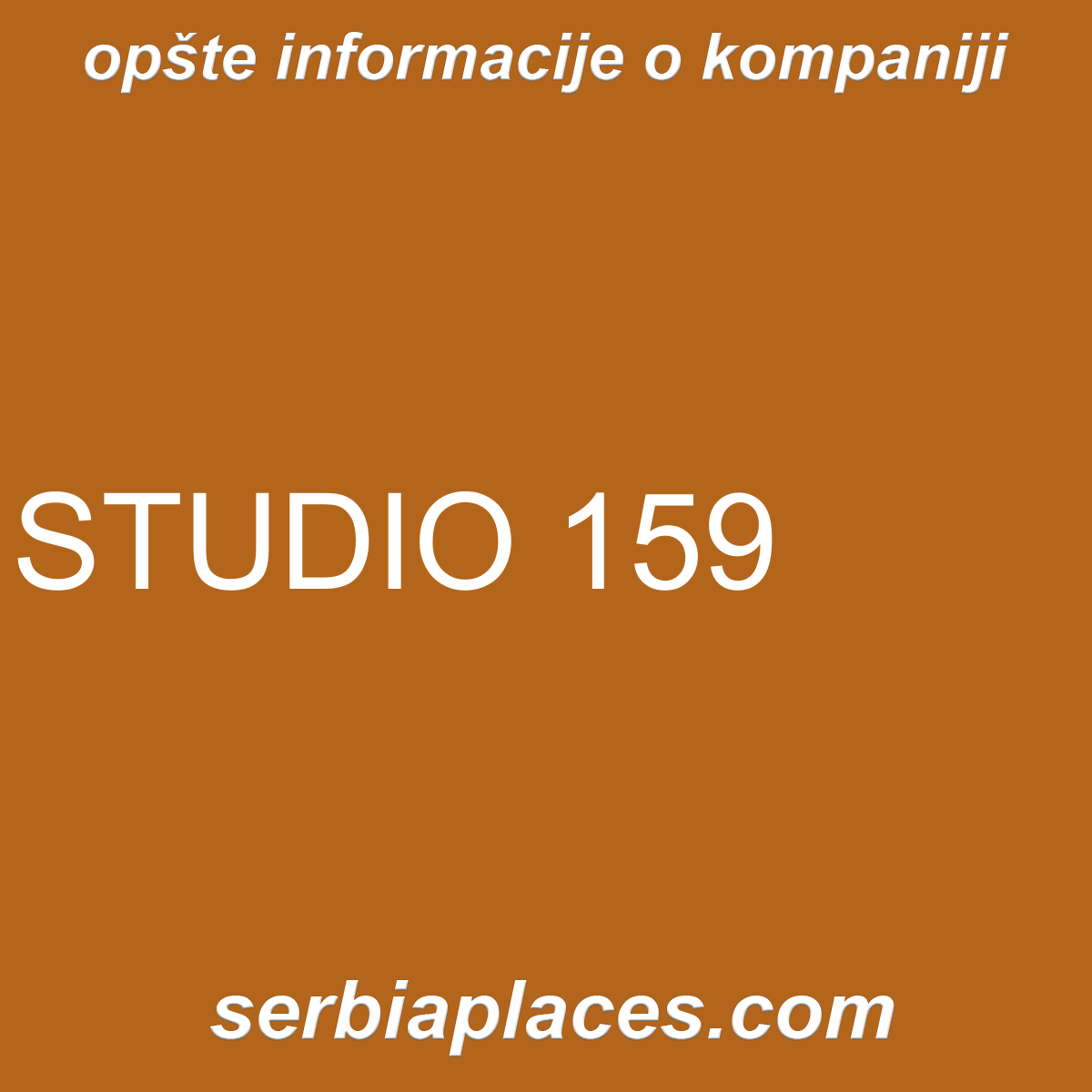 STUDIO 159