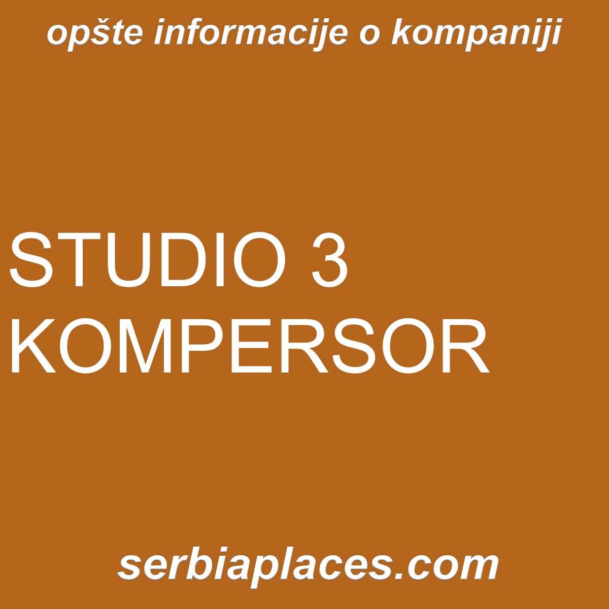 STUDIO 3 KOMPERSOR