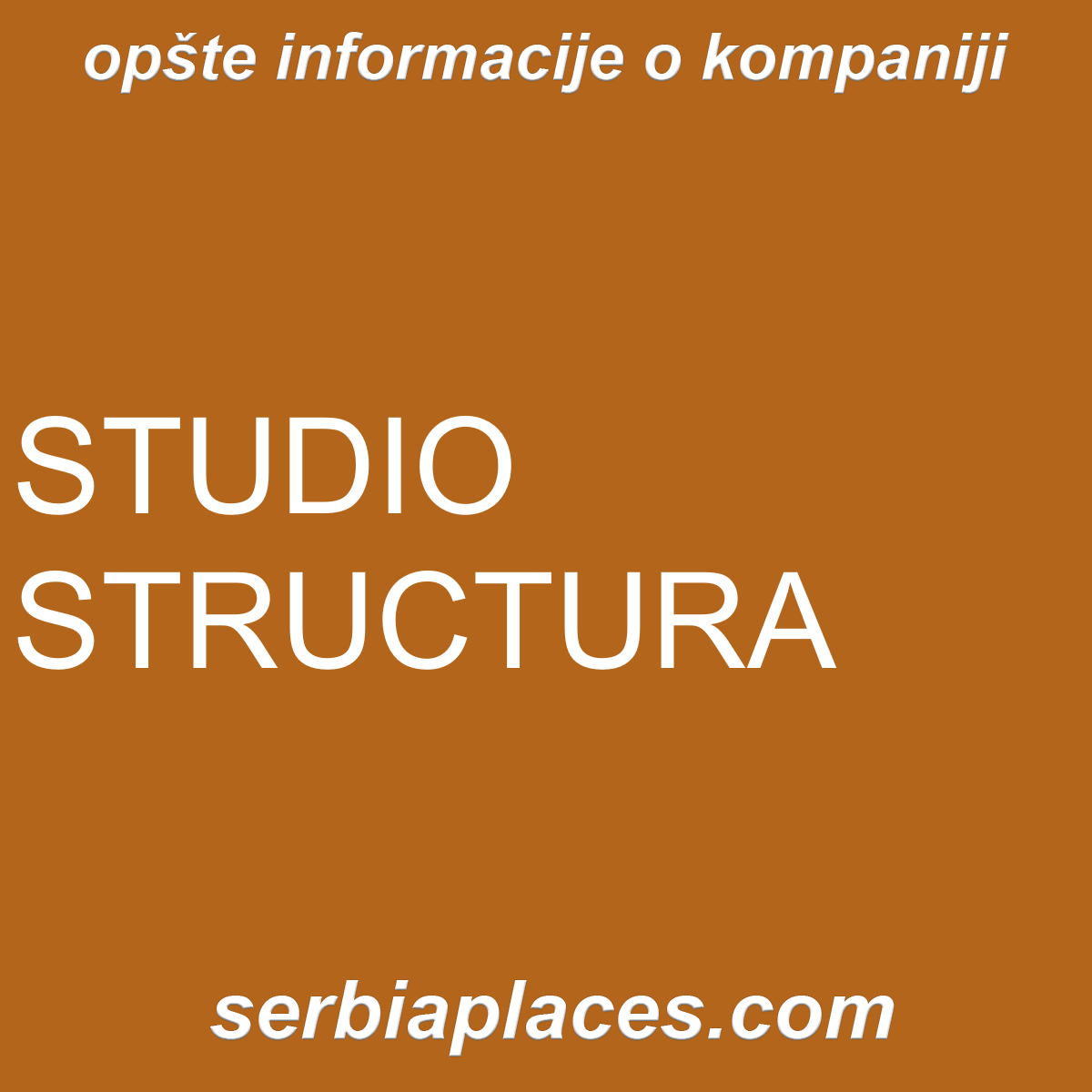 STUDIO STRUCTURA