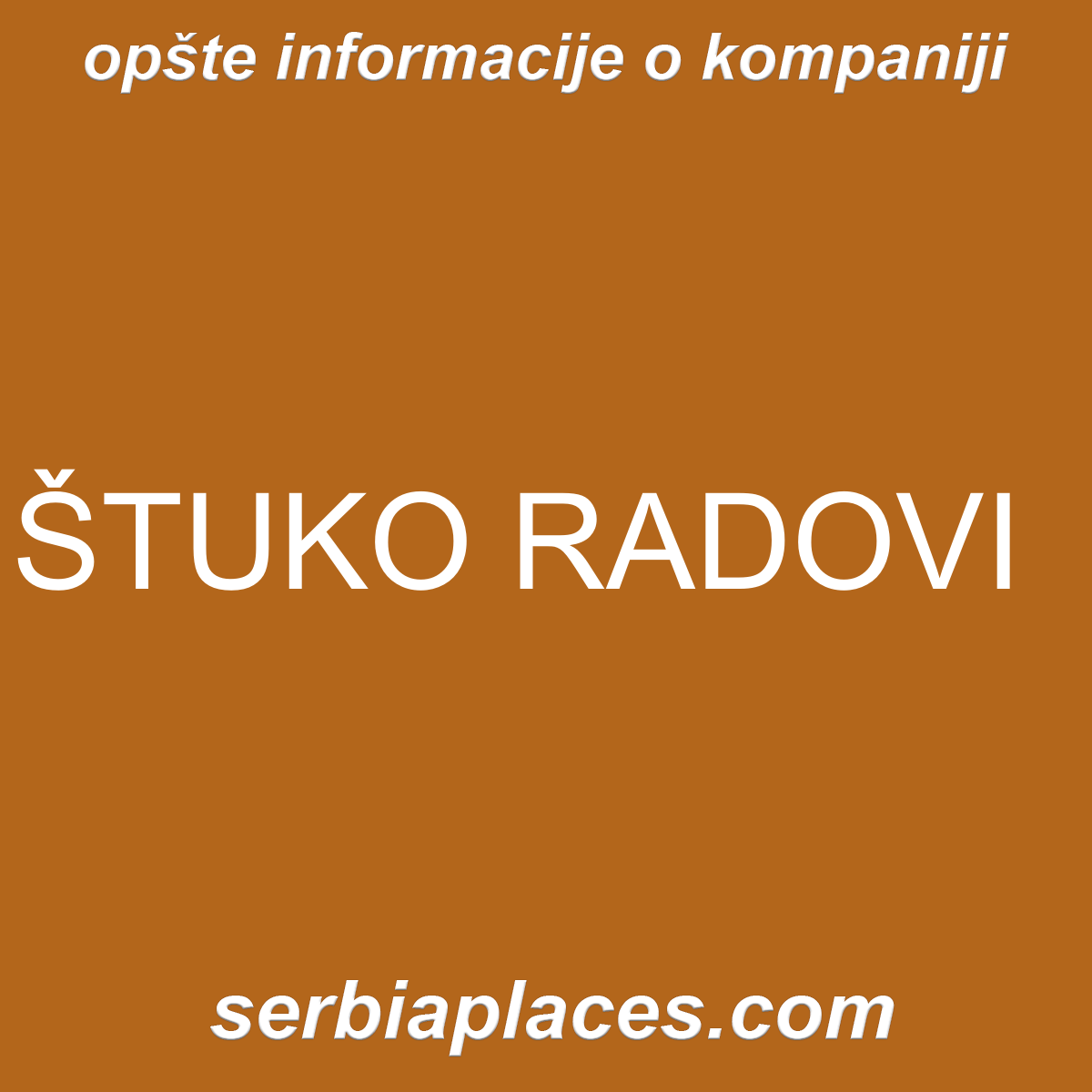 ŠTUKO RADOVI