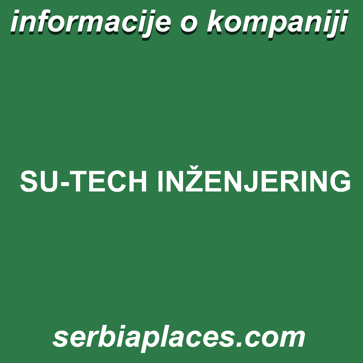 SU-TECH INŽENJERING
