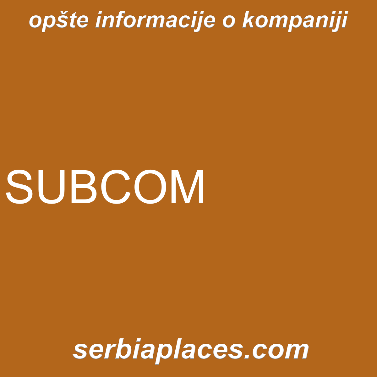 SUBCOM