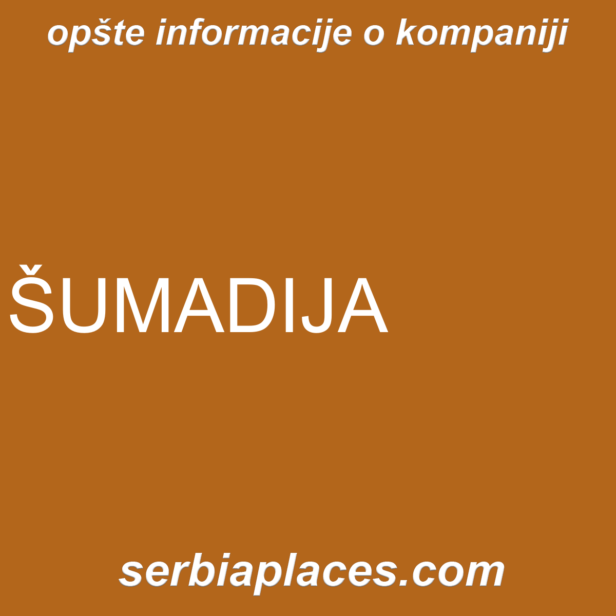 ŠUMADIJA