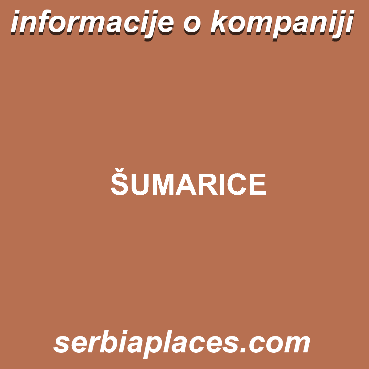 ŠUMARICE