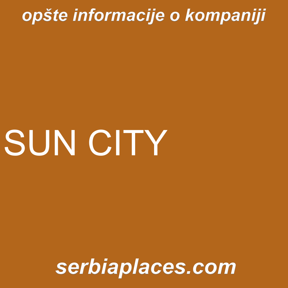 SUN CITY