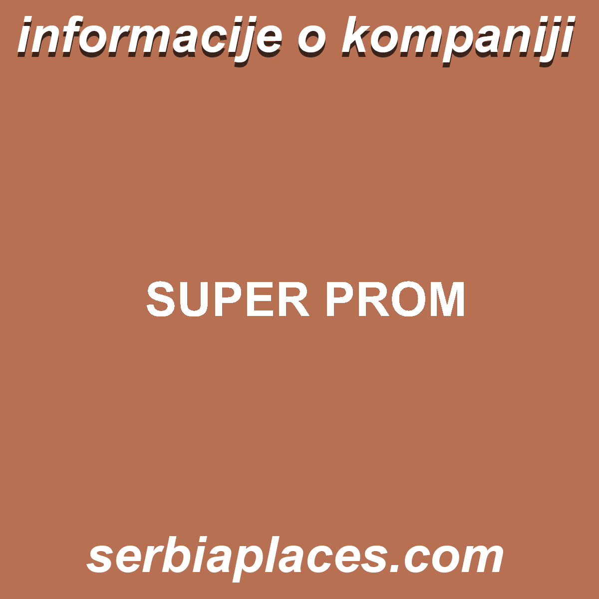 SUPER PROM