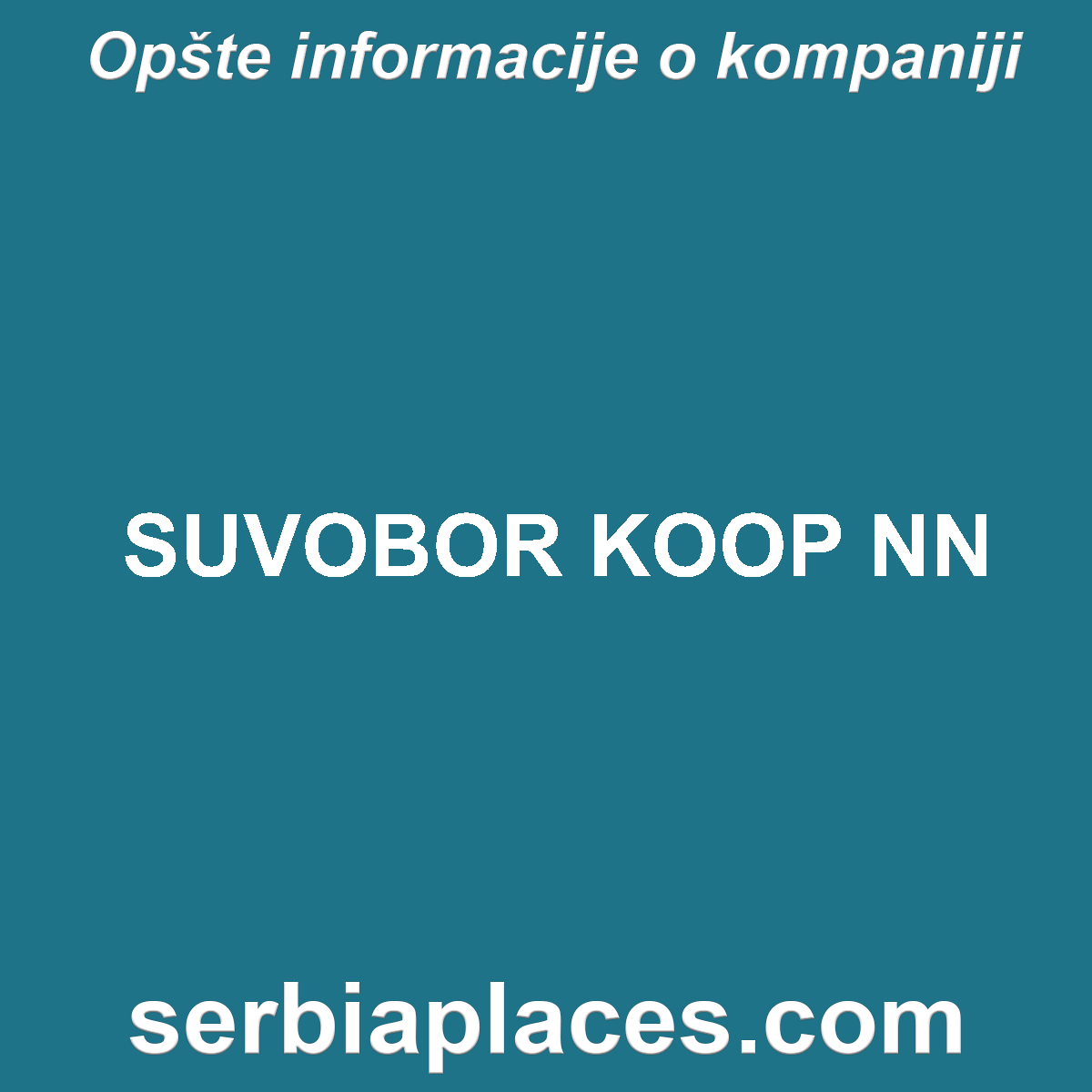 SUVOBOR KOOP NN