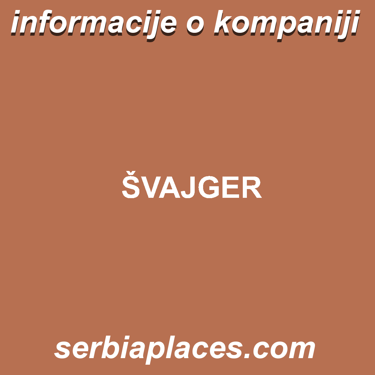 ŠVAJGER