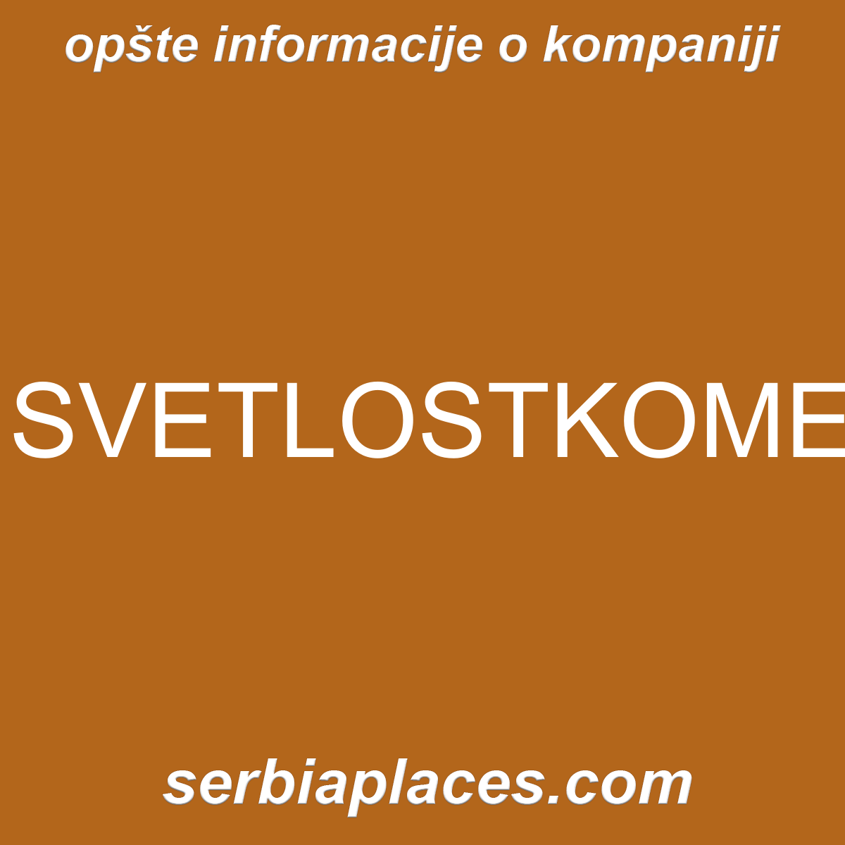 SVETLOSTKOMERC