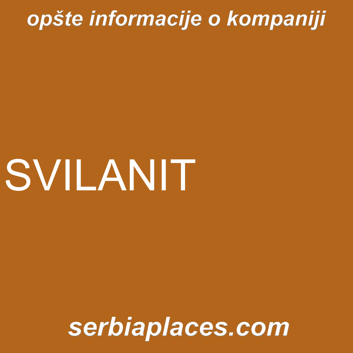 SVILANIT