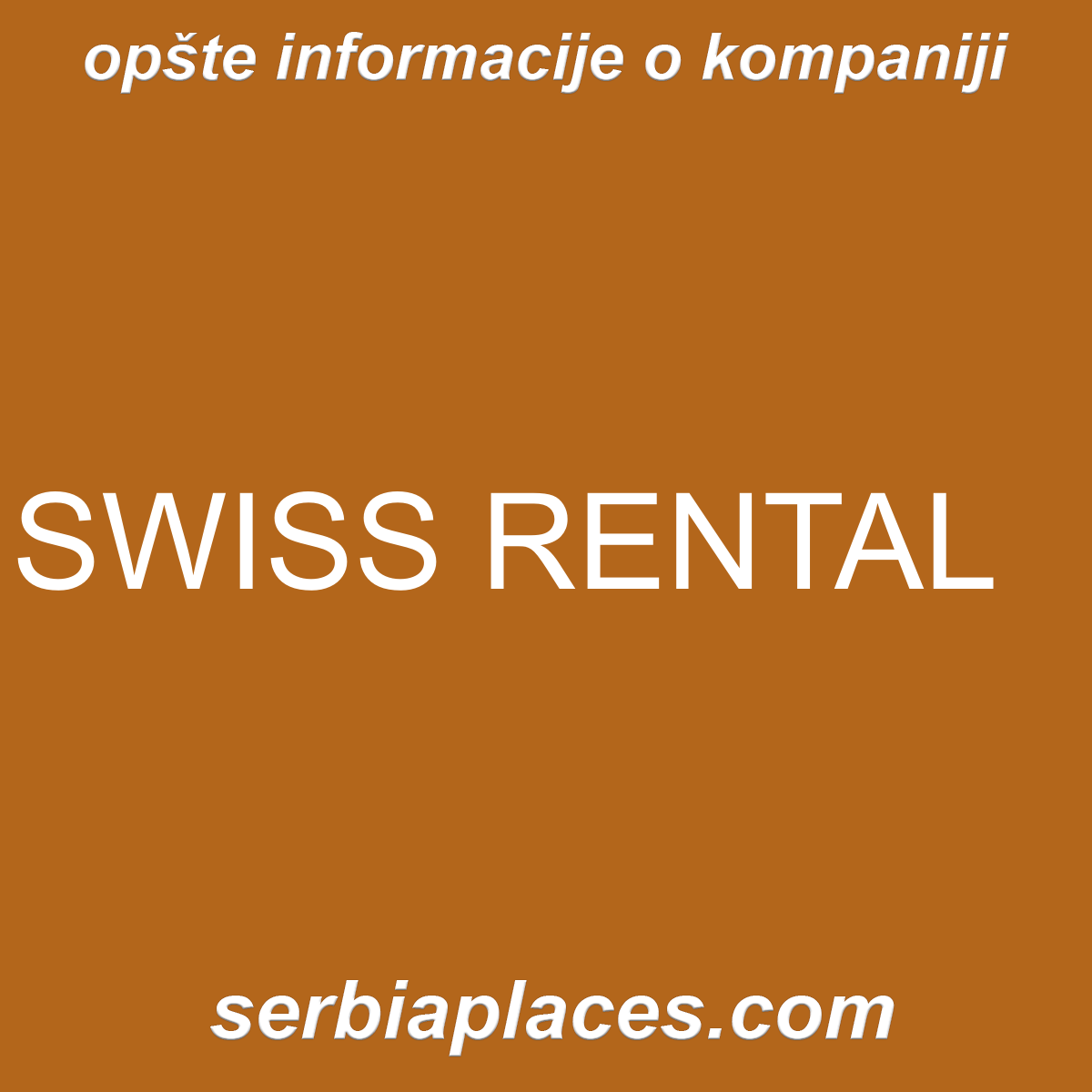 SWISS RENTAL