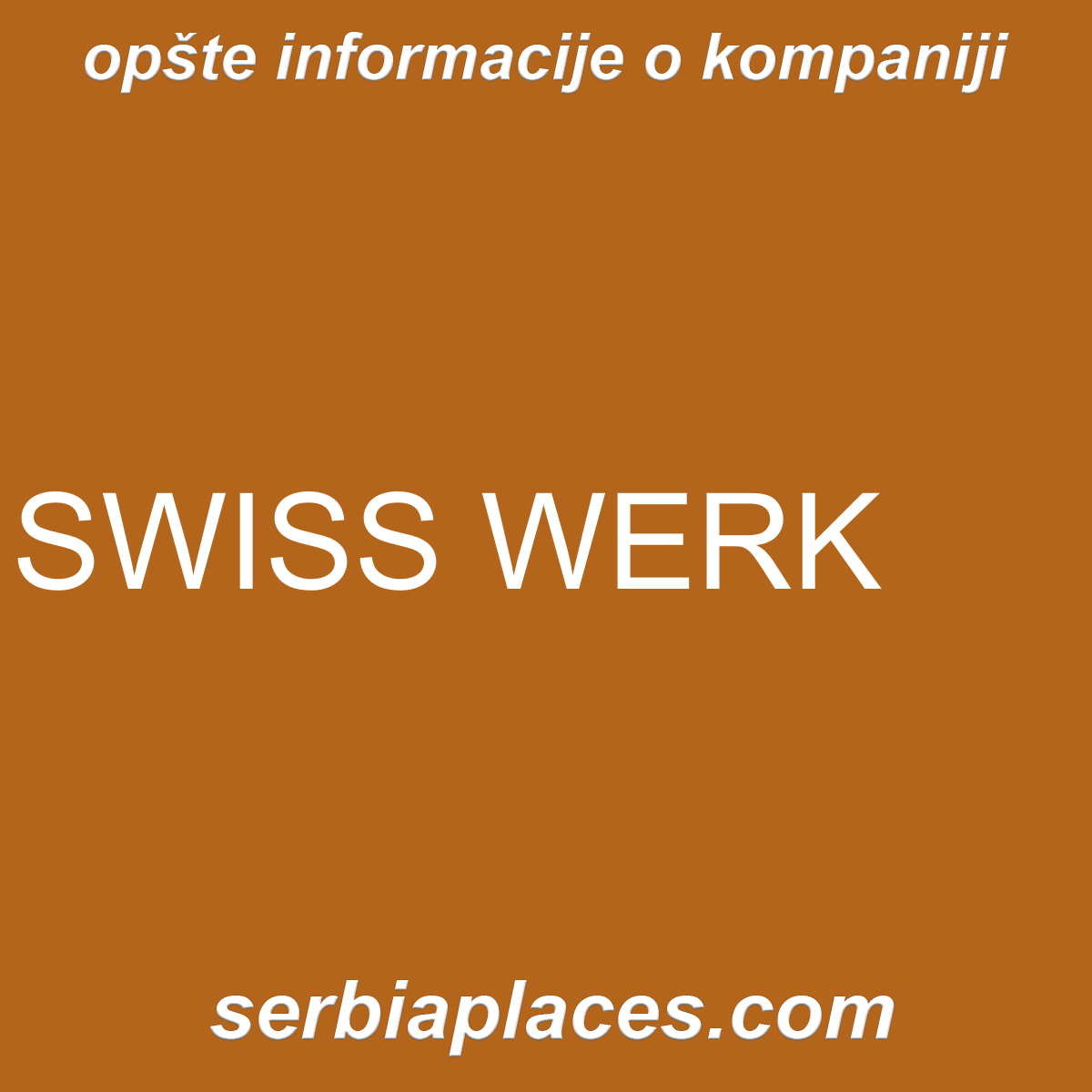 SWISS WERK
