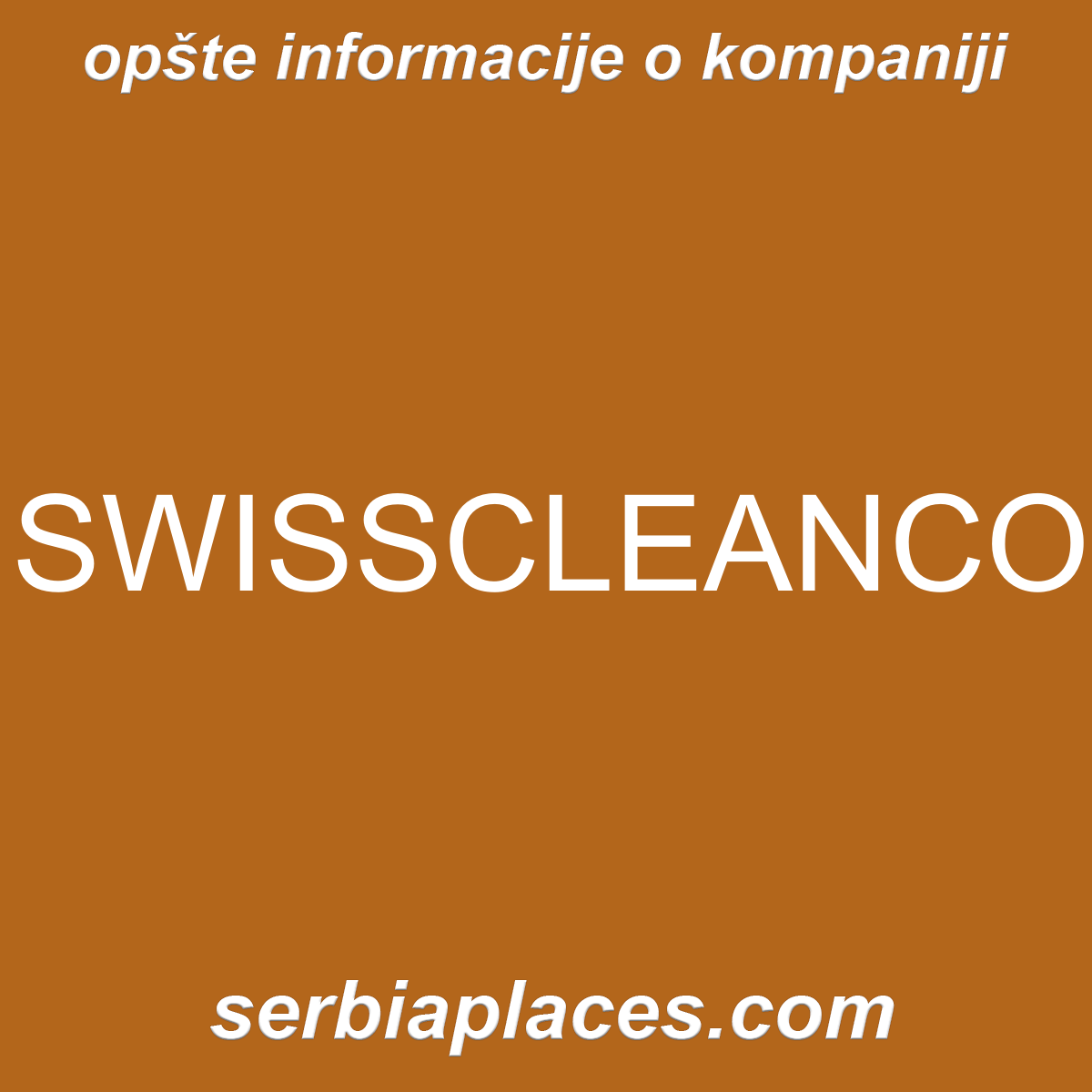 SWISSCLEANCOMPANY