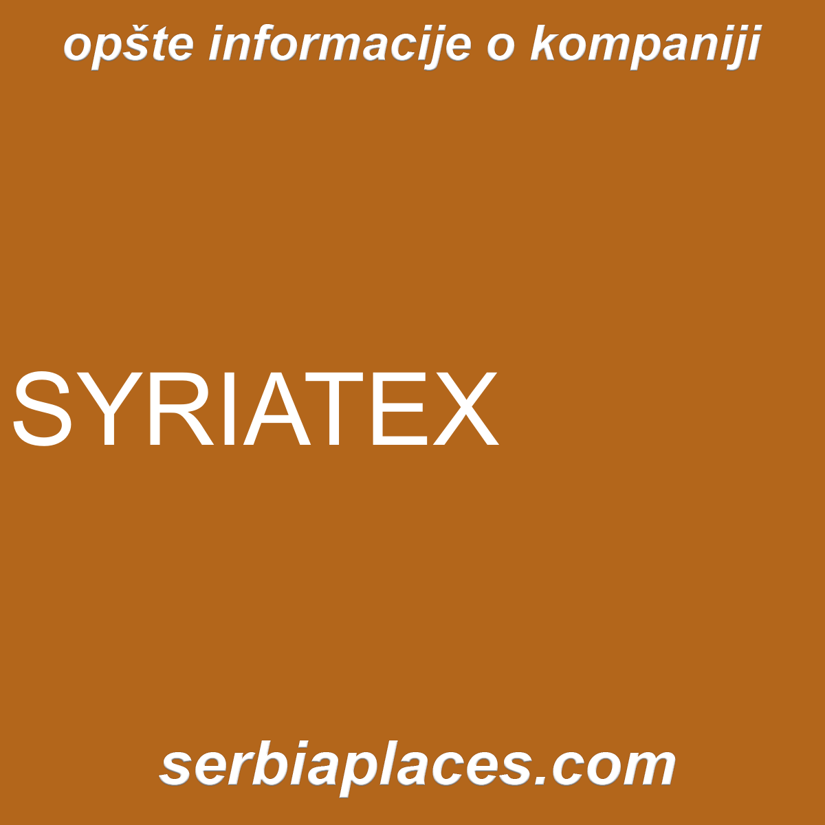 SYRIATEX
