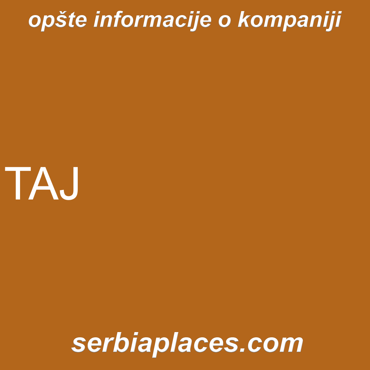 TAJ
