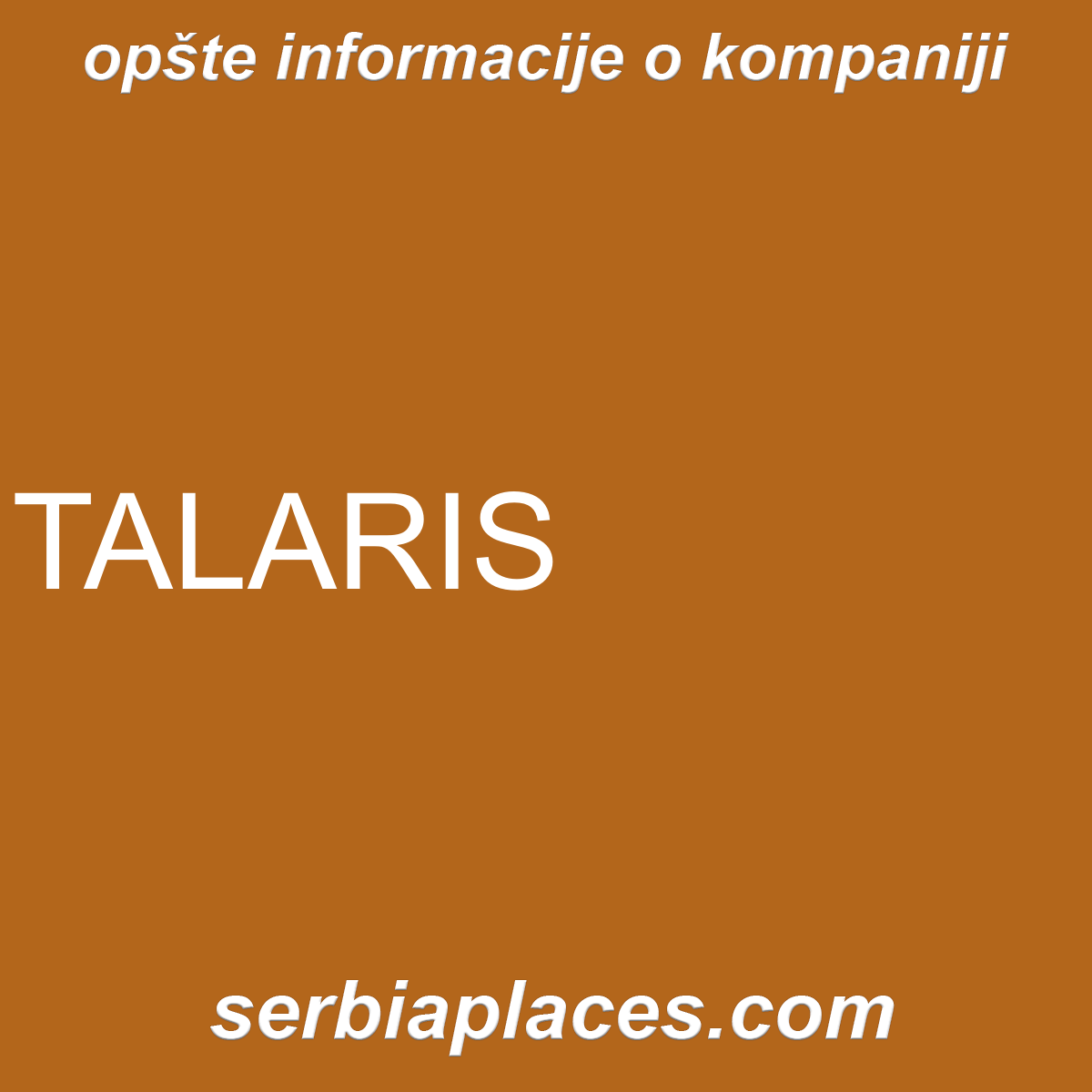 TALARIS