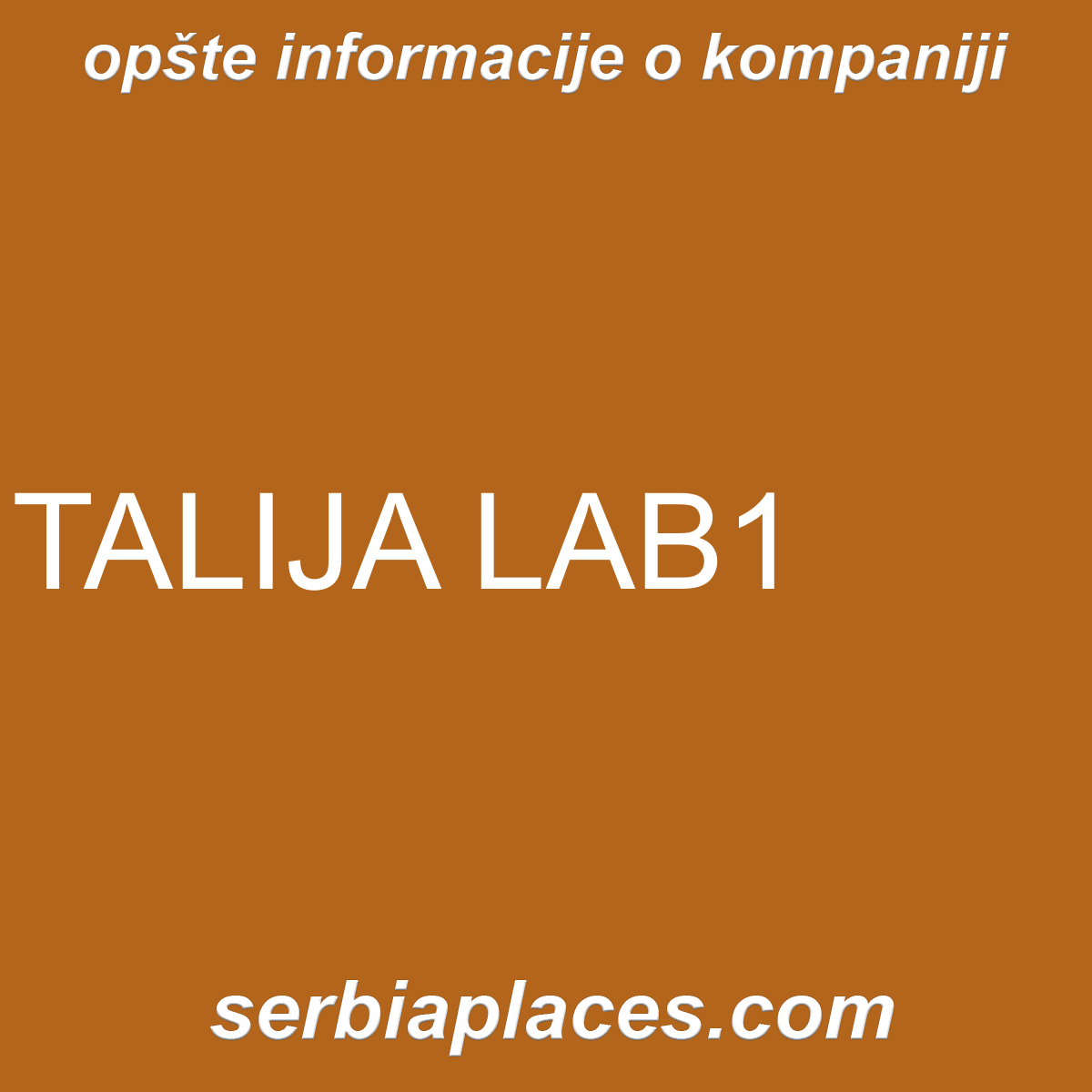 TALIJA LAB1
