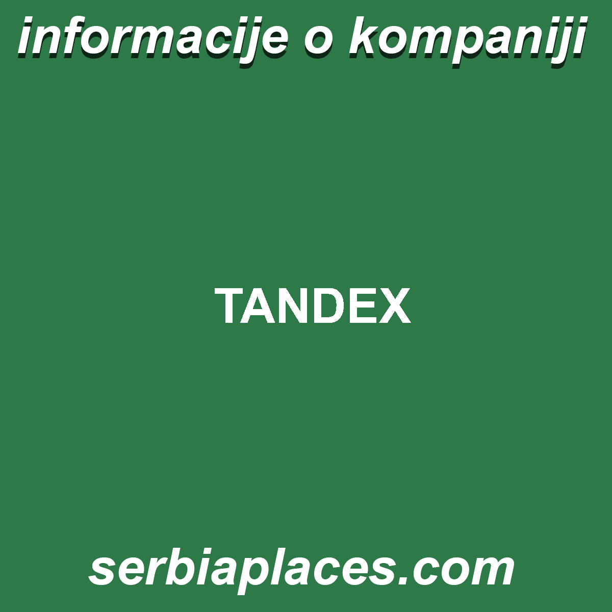 TANDEX