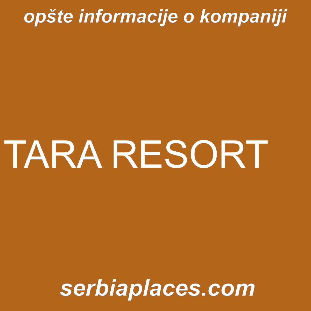 TARA RESORT