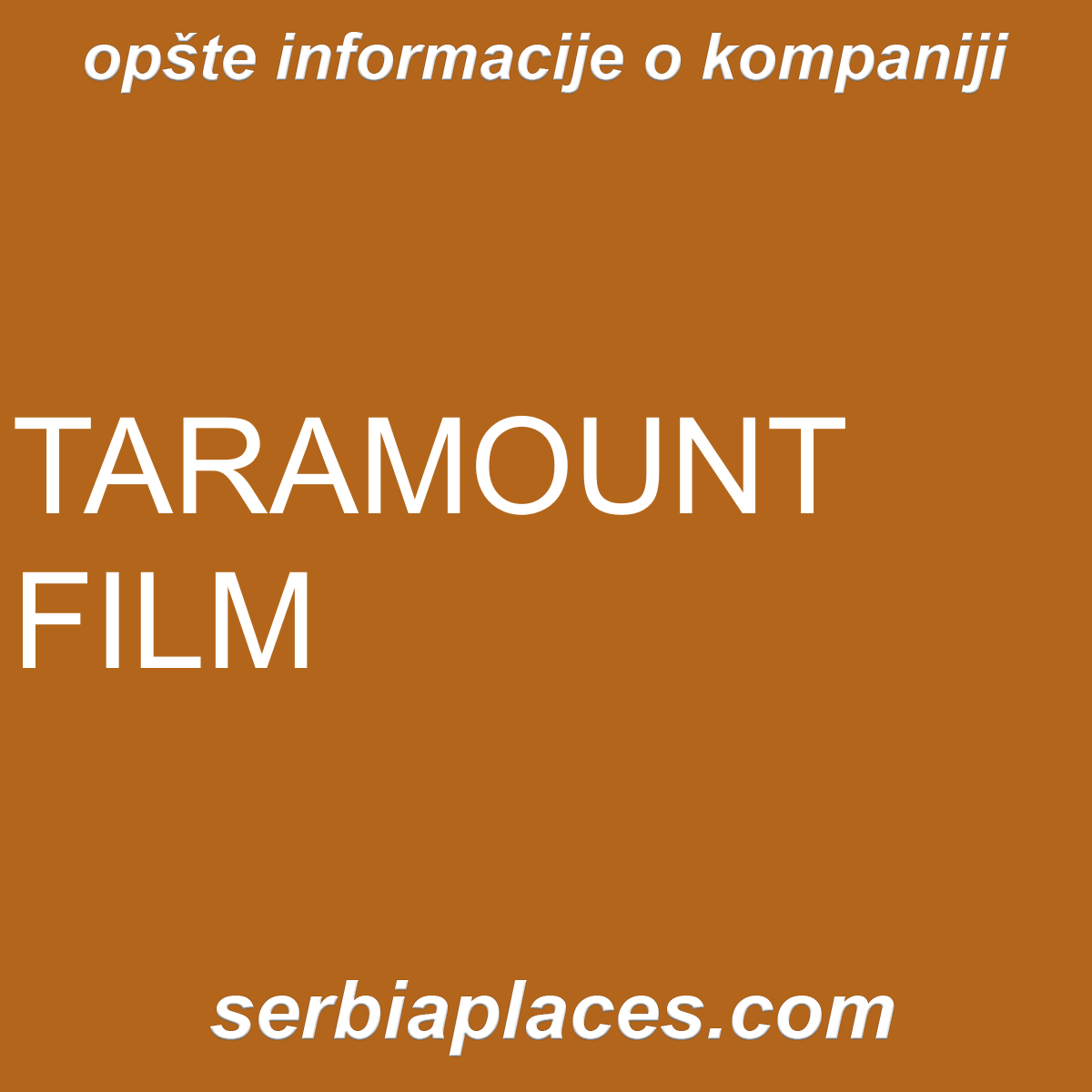 TARAMOUNT FILM