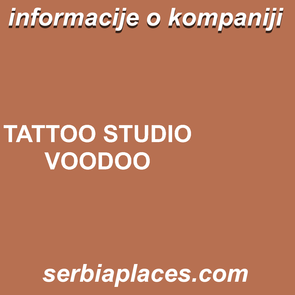 TATTOO STUDIO VOODOO