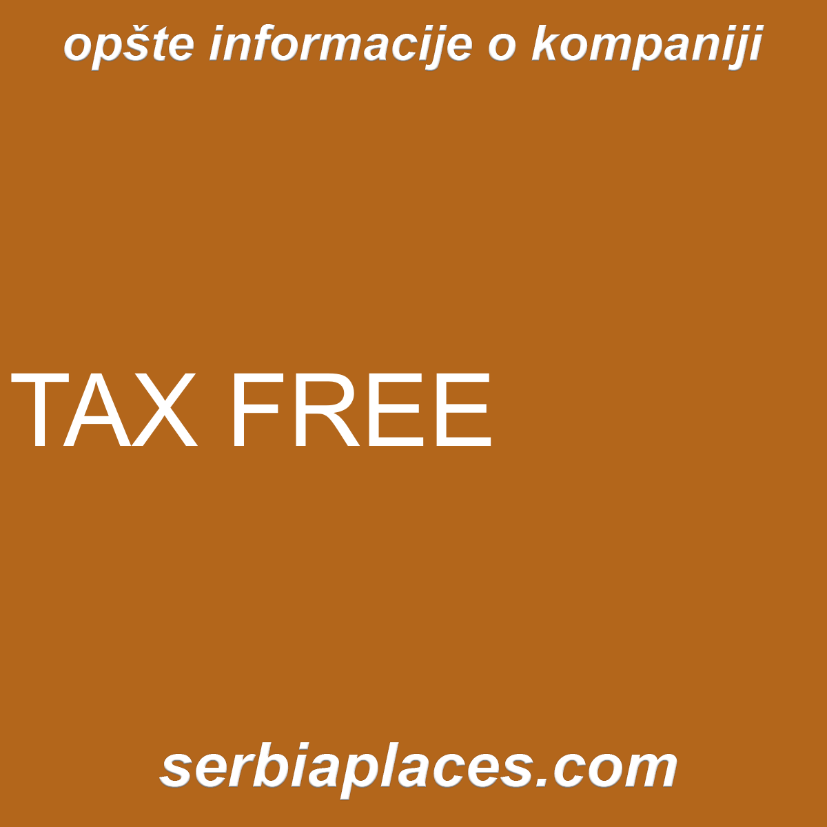 TAX FREE