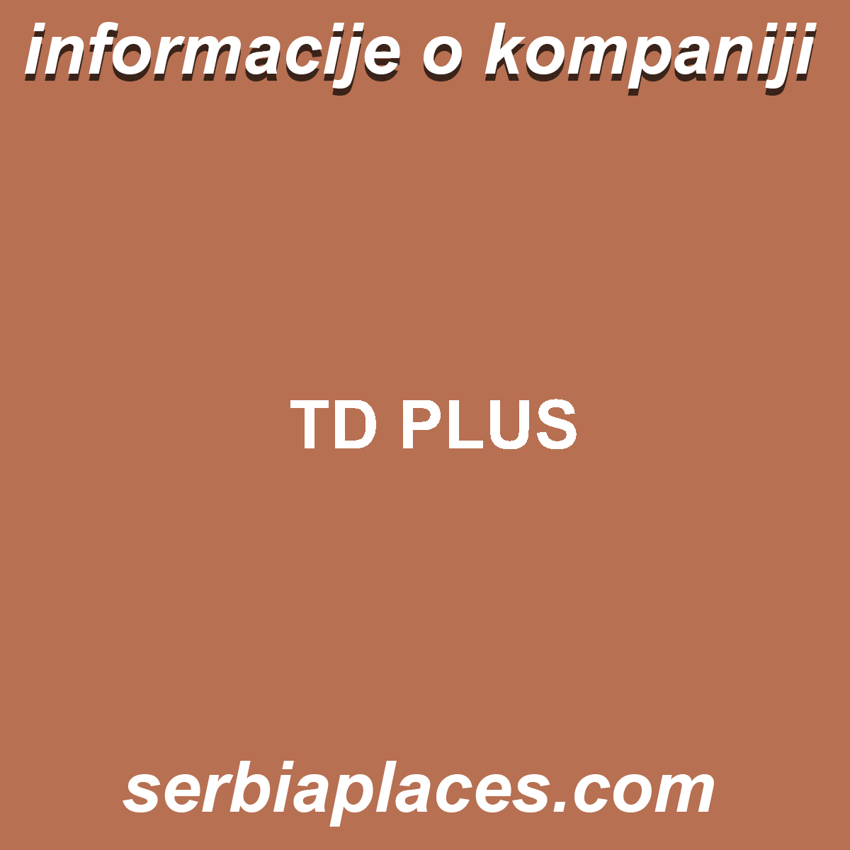 TD PLUS