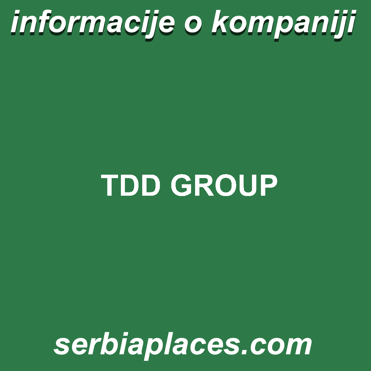 TDD GROUP