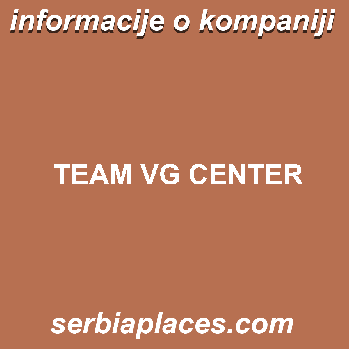 TEAM VG CENTER