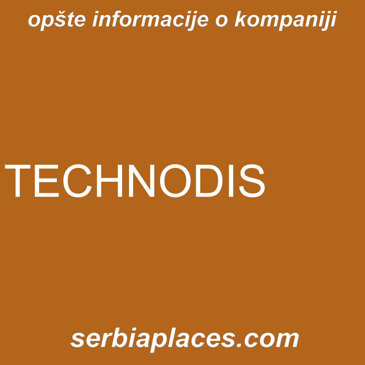 TECHNODIS