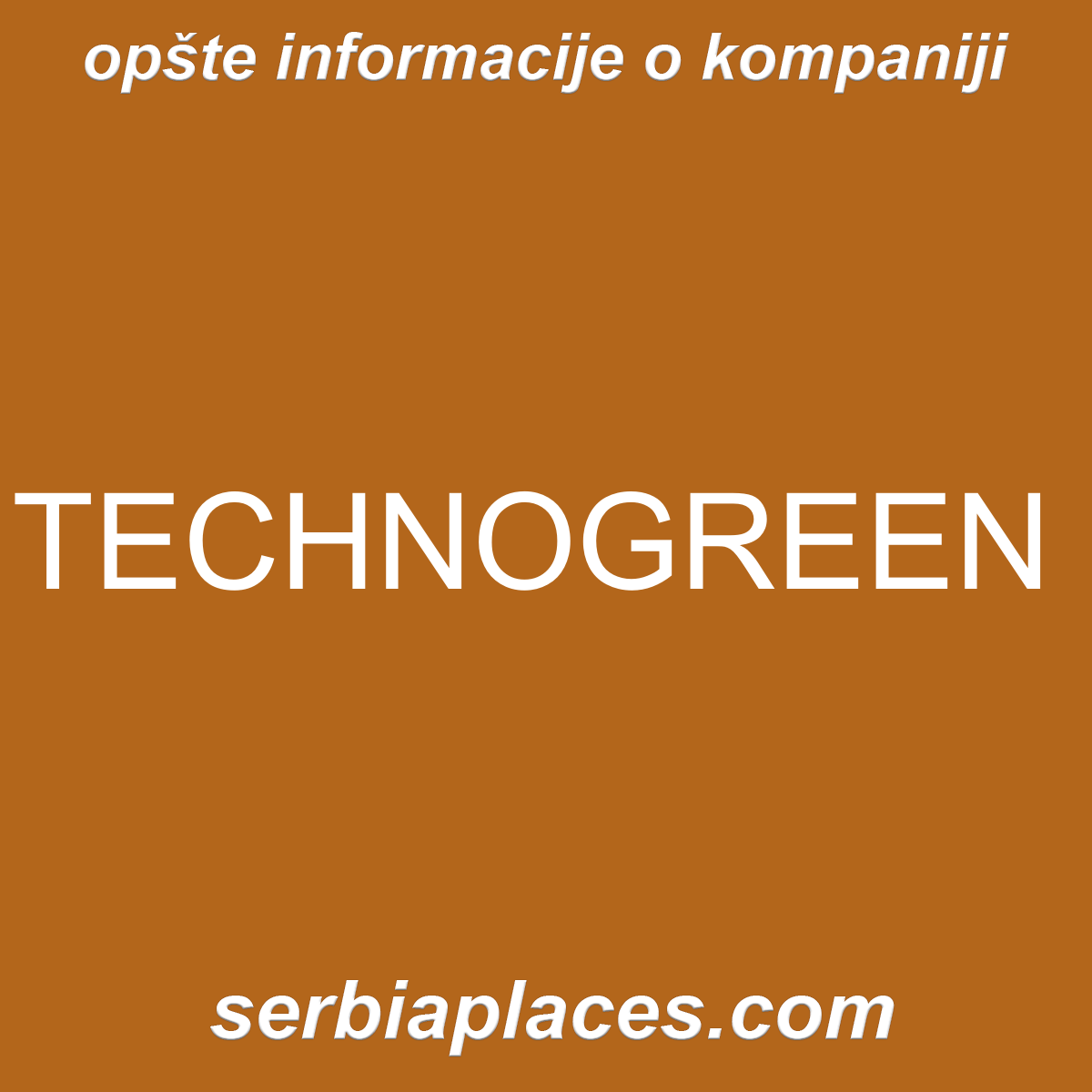 TECHNOGREEN