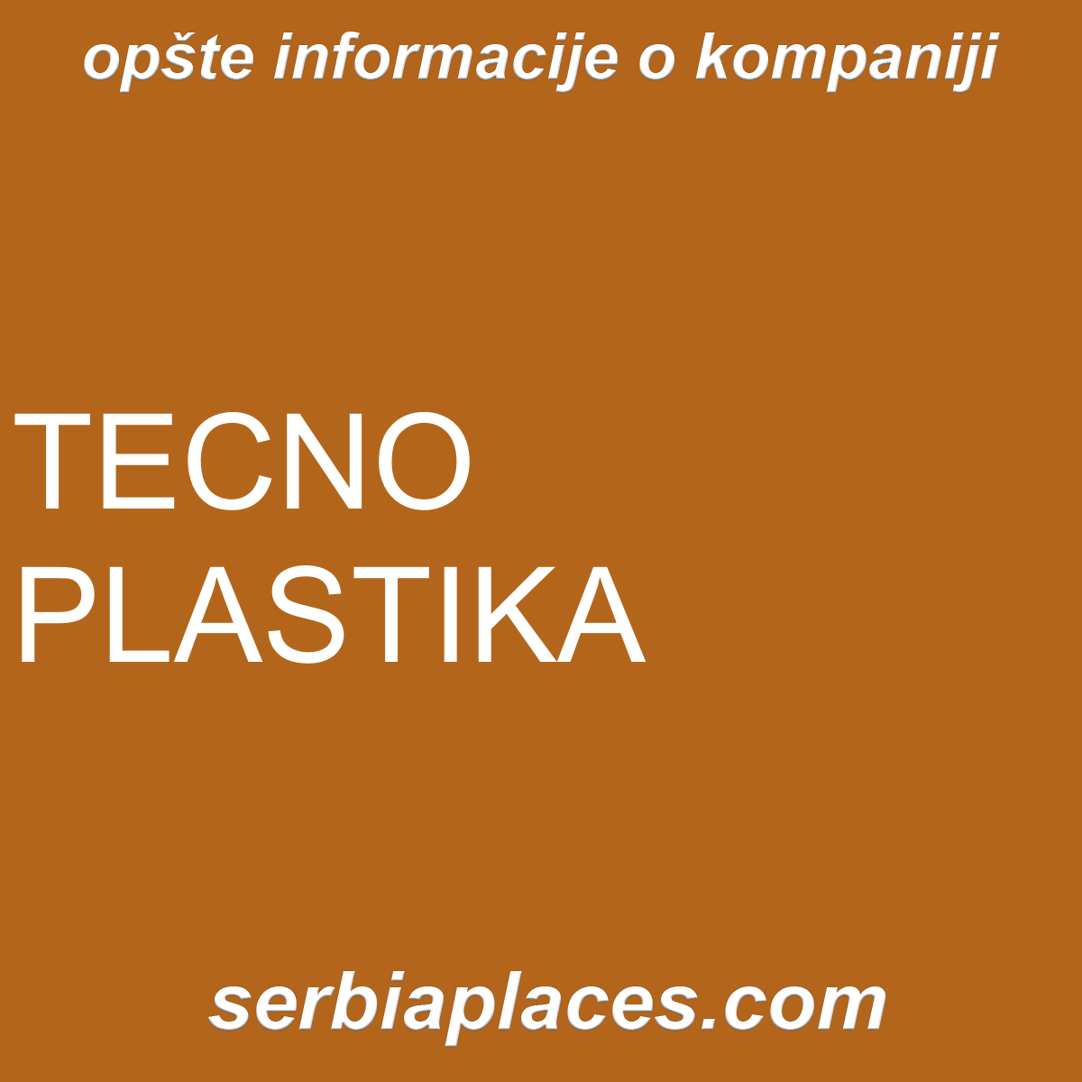 TECNO PLASTIKA