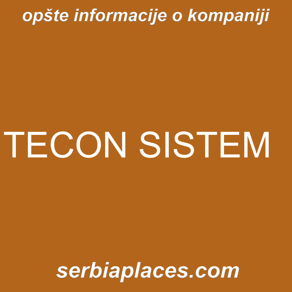 TECON SISTEM