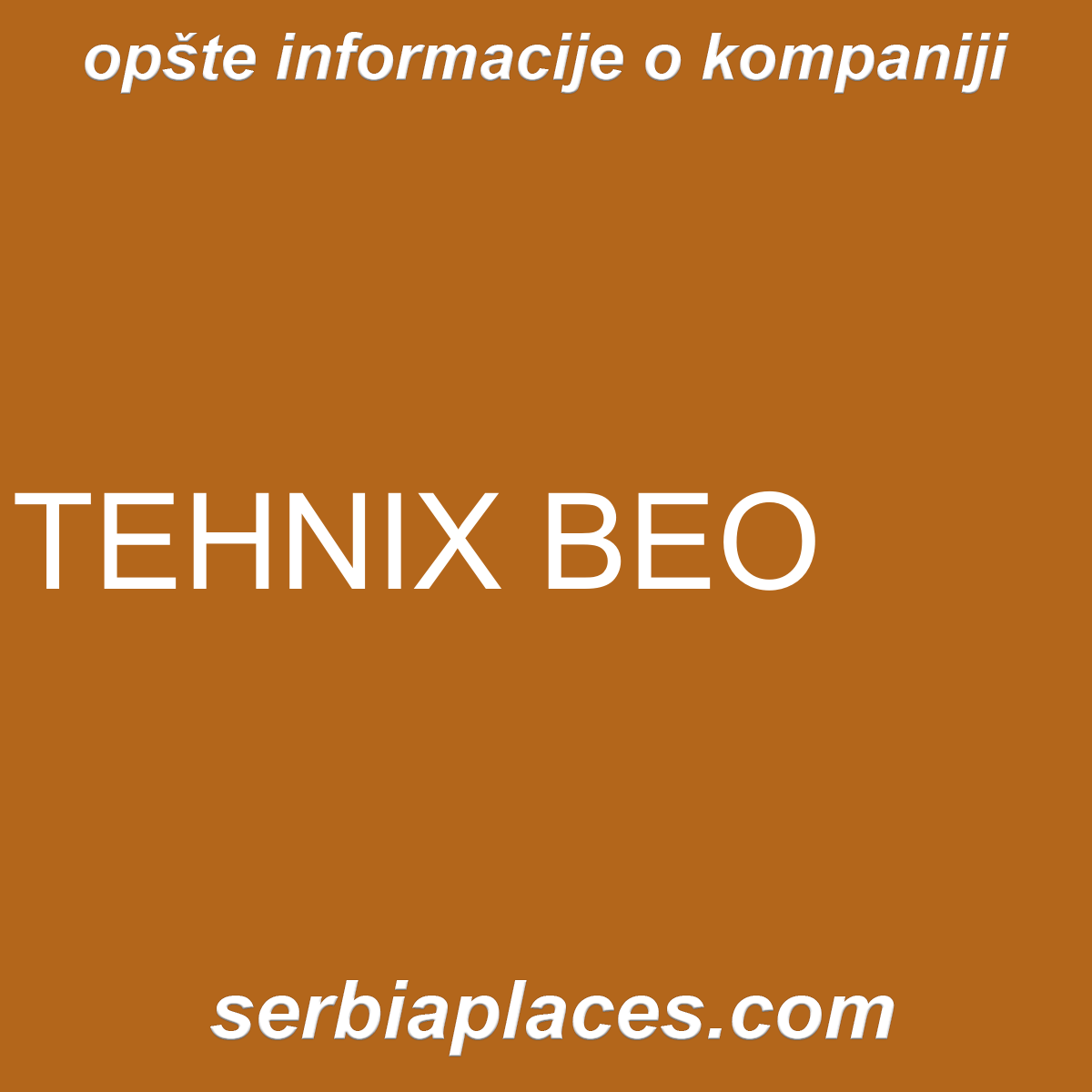 TEHNIX BEO