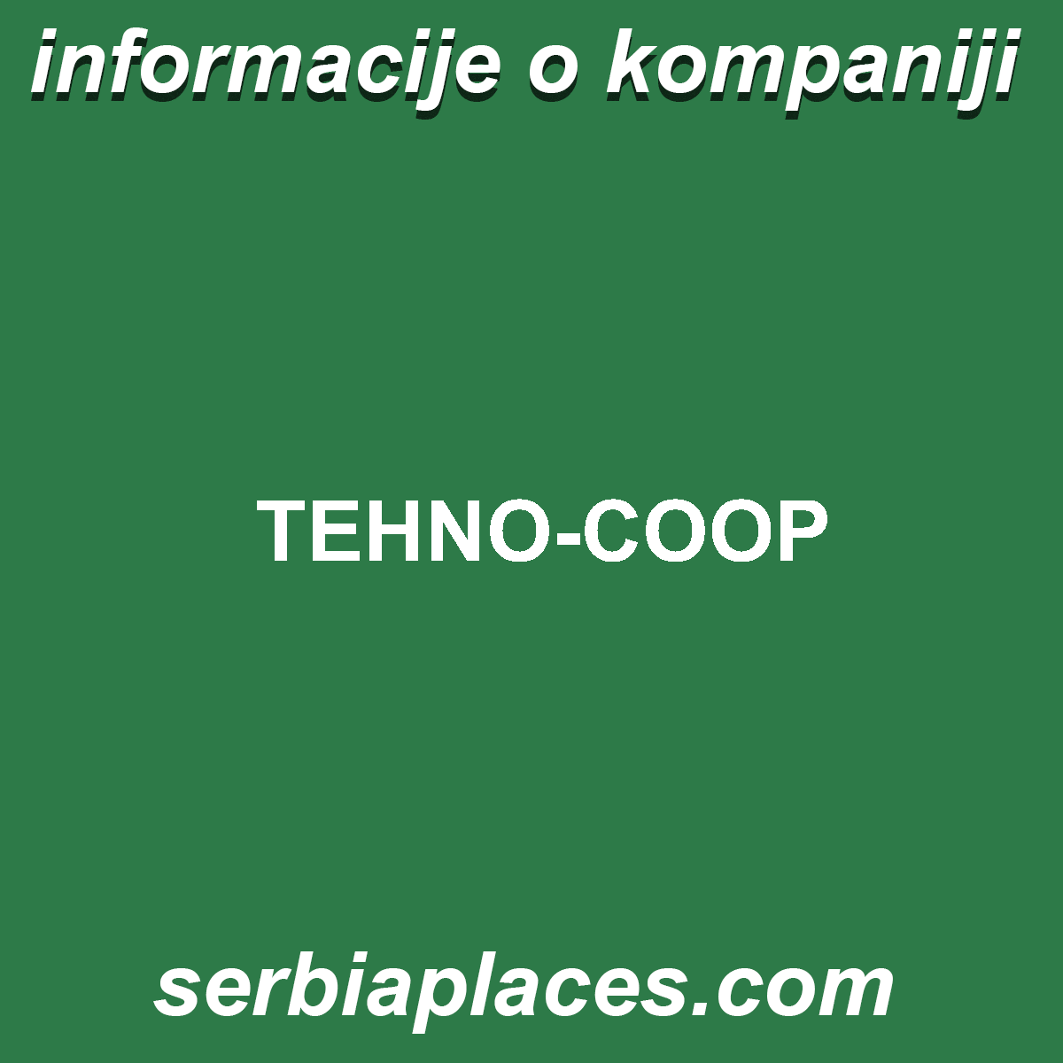 TEHNO-COOP