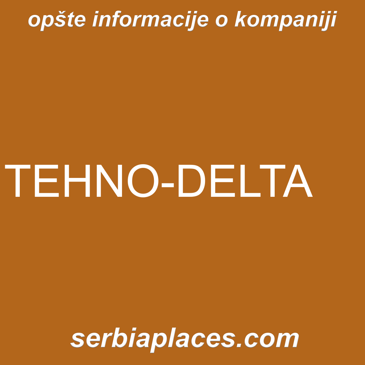 TEHNO-DELTA