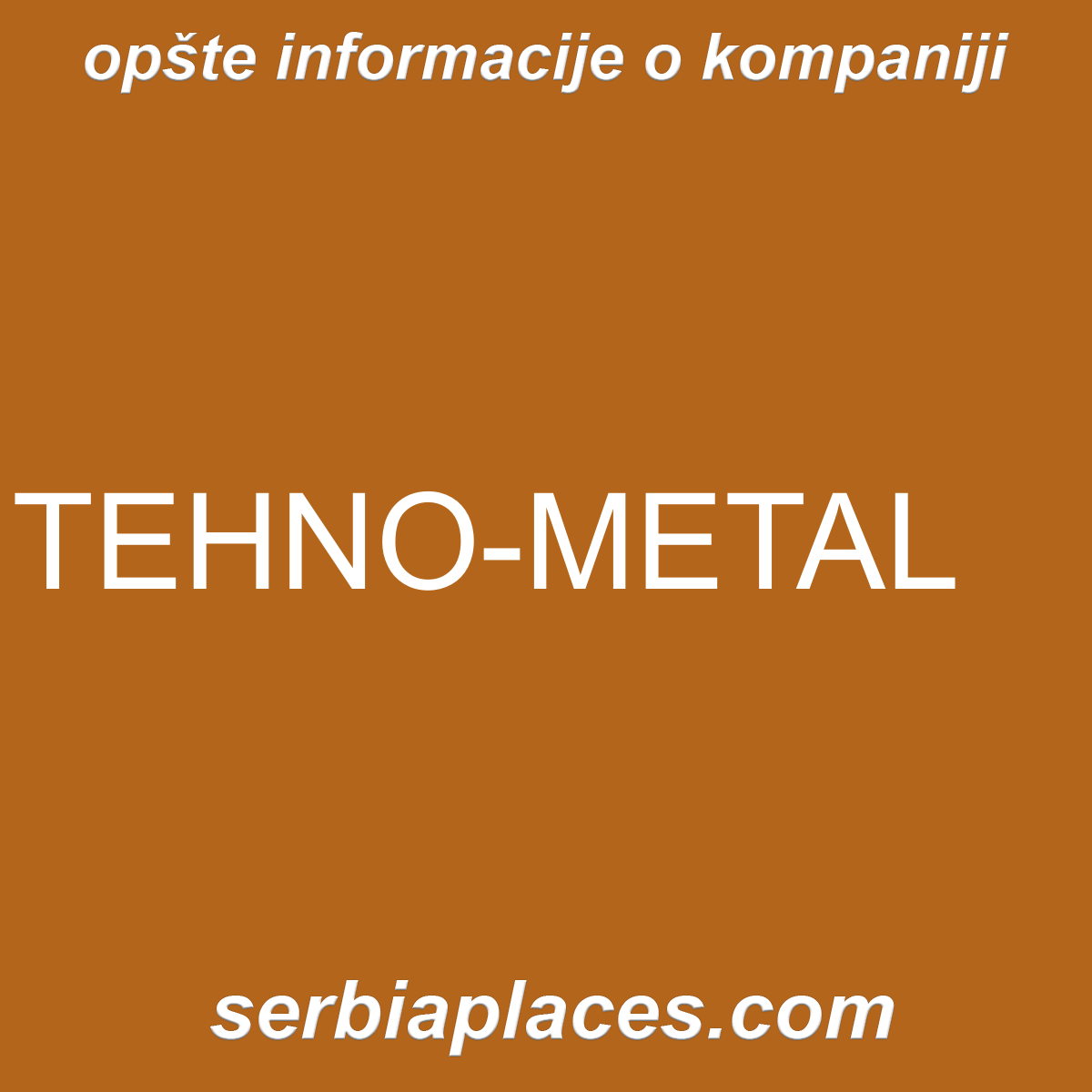 TEHNO-METAL