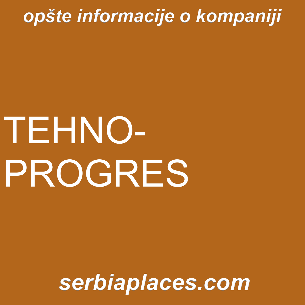 TEHNO-PROGRES