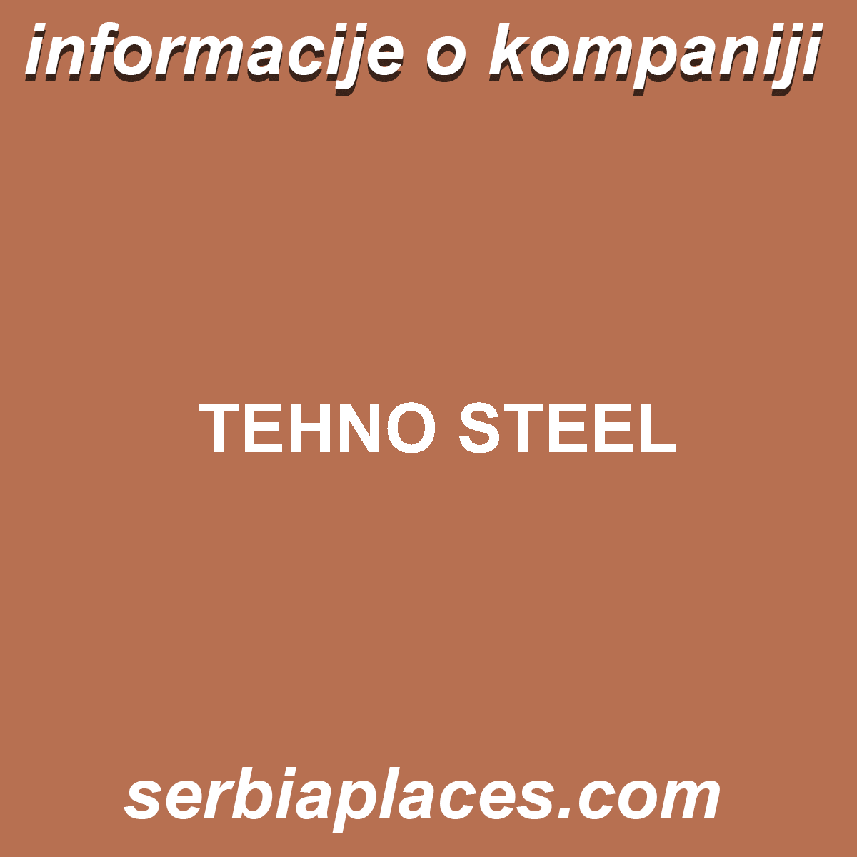 TEHNO STEEL