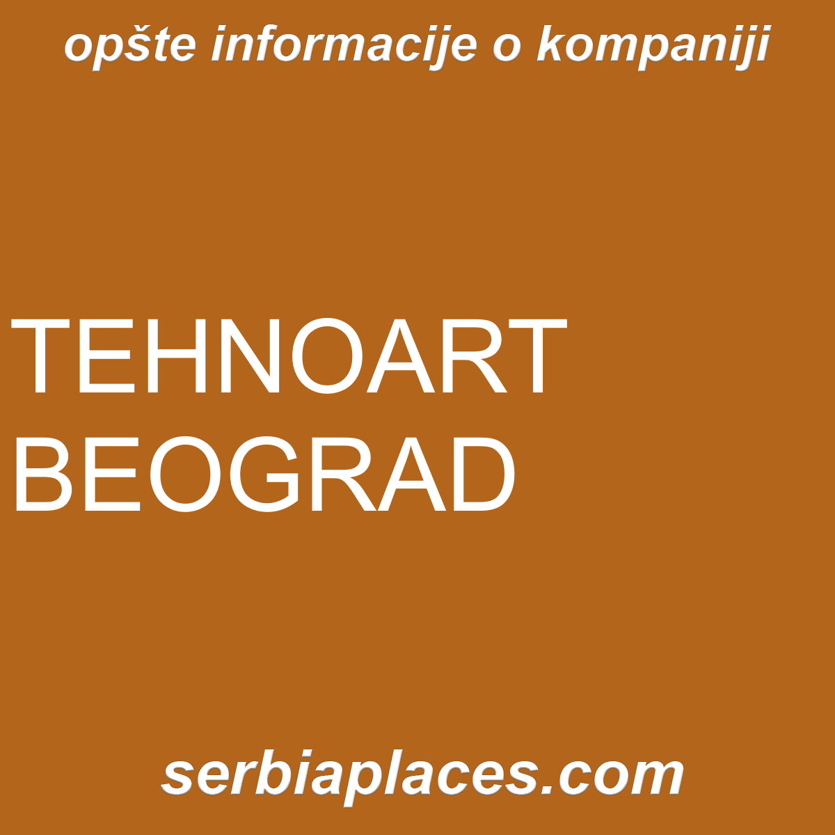 TEHNOART BEOGRAD