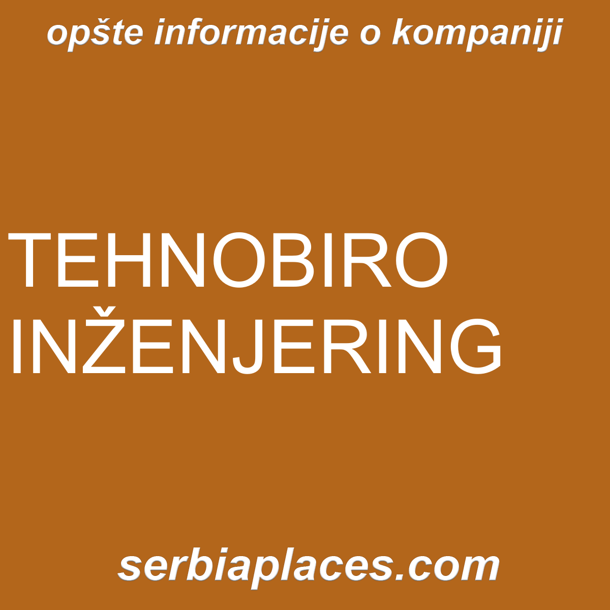 TEHNOBIRO INŽENJERING