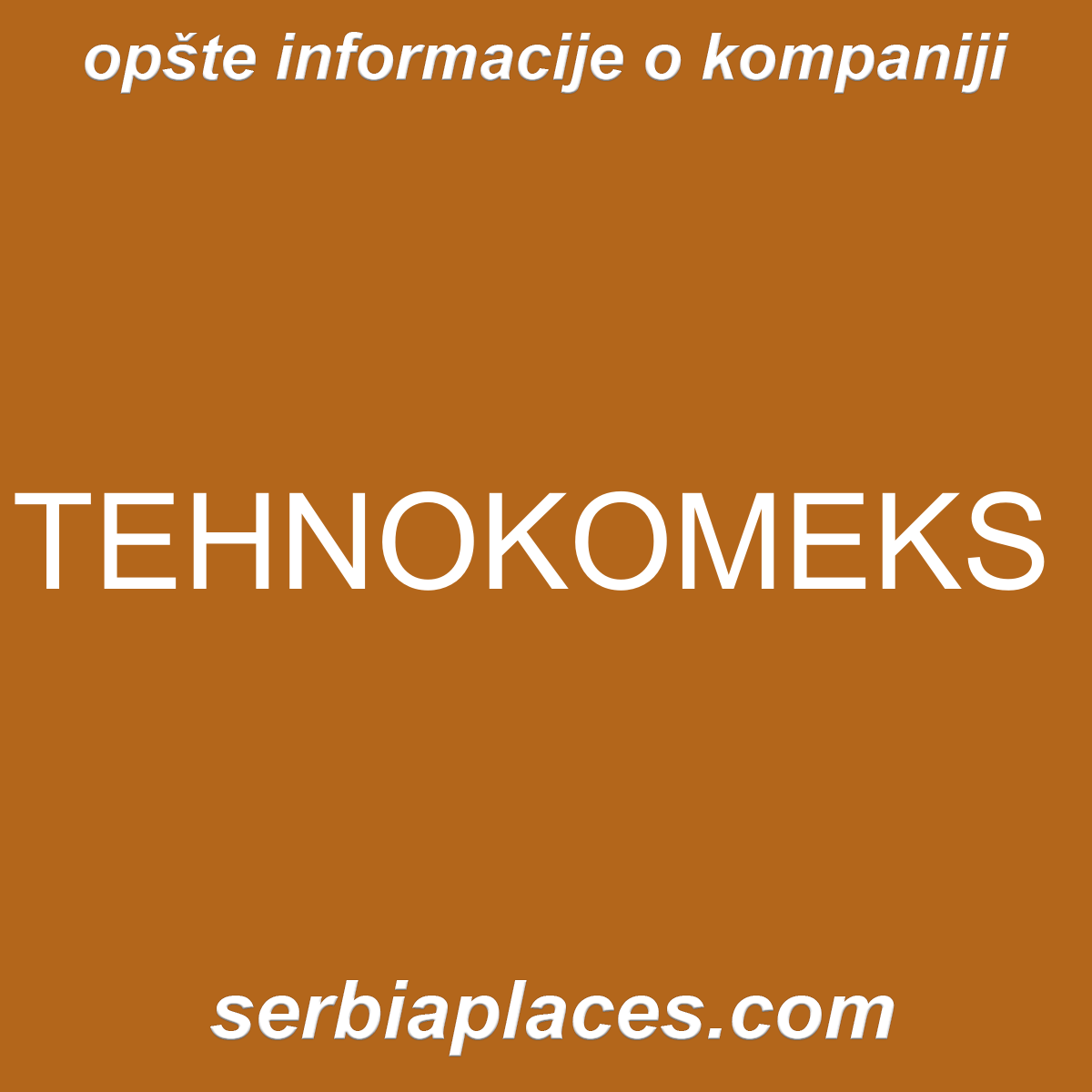 TEHNOKOMEKS