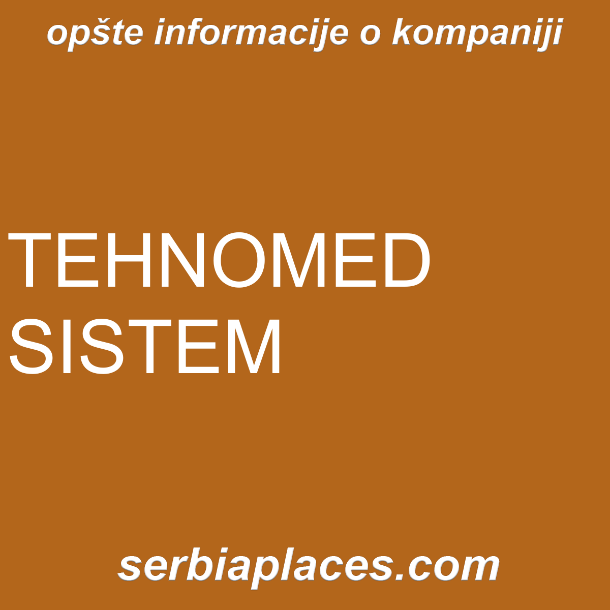 TEHNOMED SISTEM