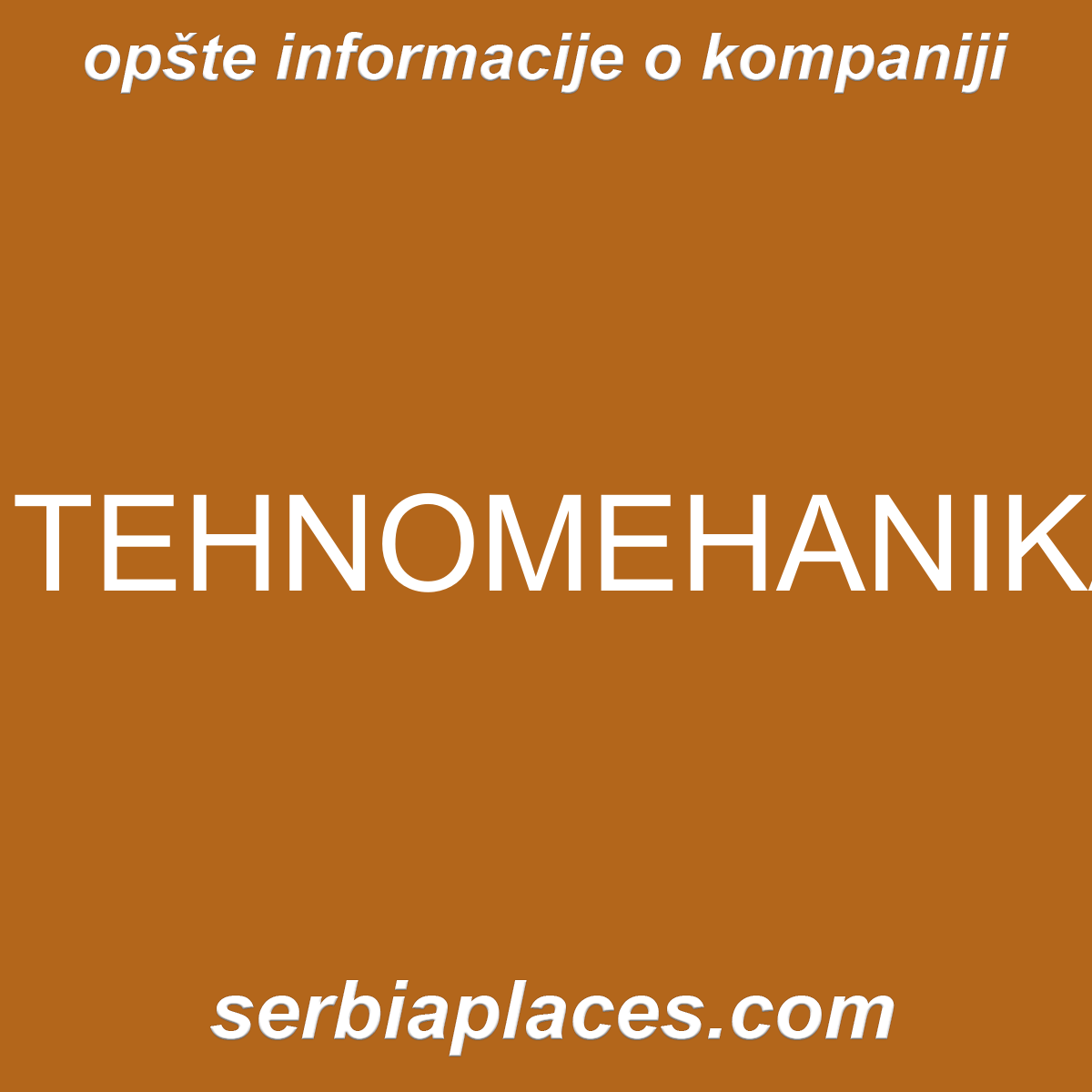 TEHNOMEHANIKA